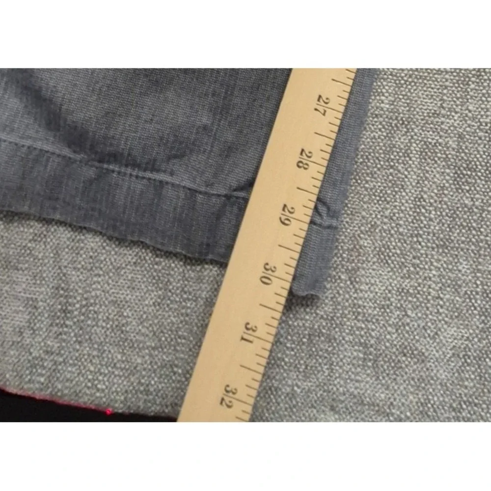 Banana Republic‎ Emerson men's gray chino pants 35x32 Cotton flat front